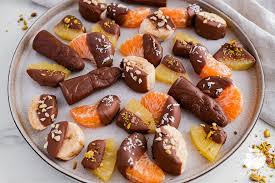 Schokolierte Früchte